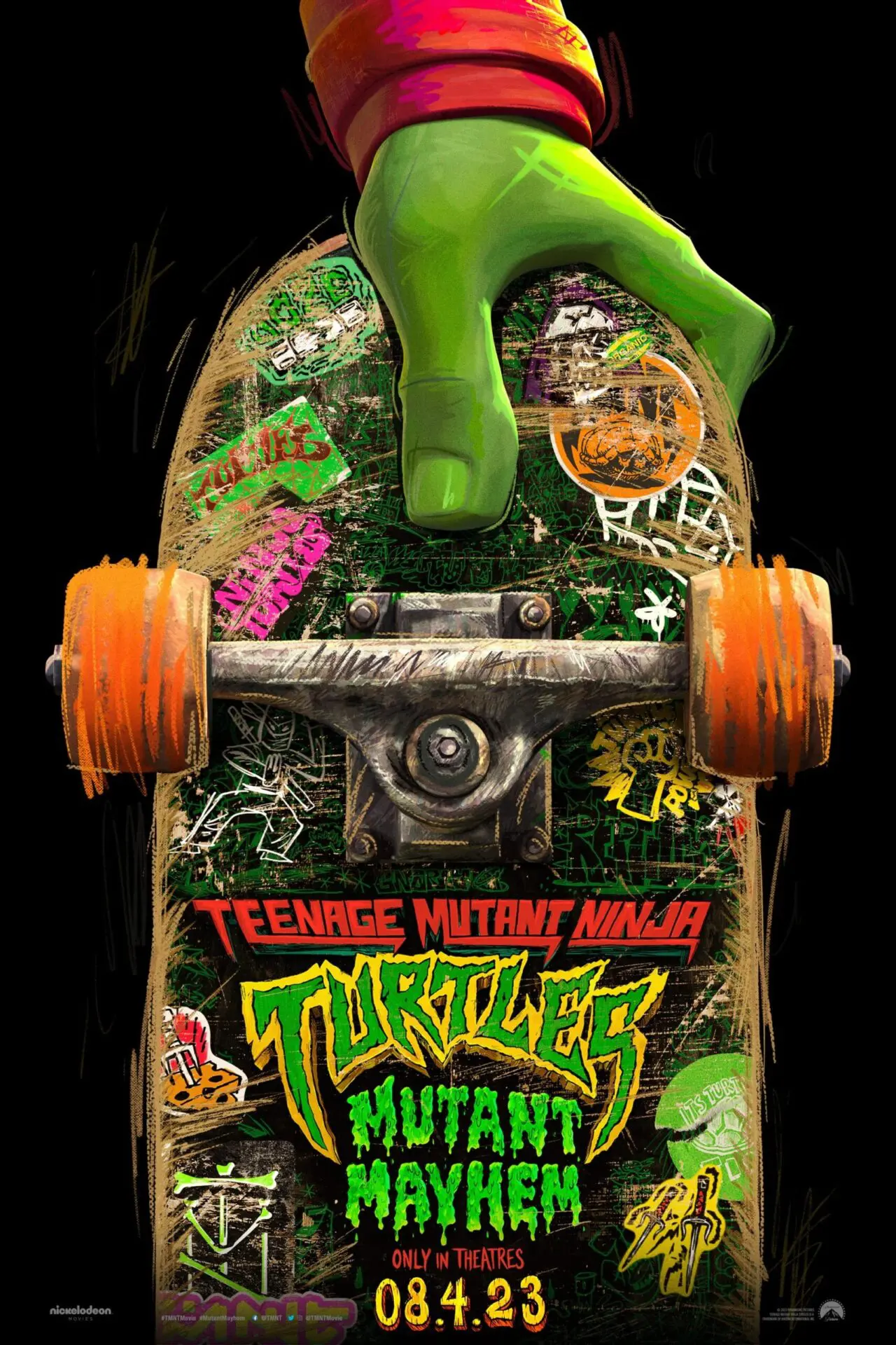 Ninja Turtles Teenage Years Poster